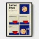 Poster Ramen Soup Wall Art