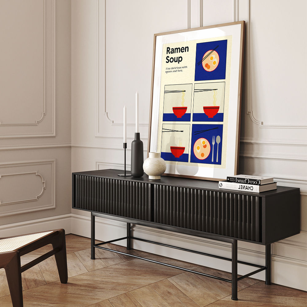 Poster Ramen Soup Wall Art