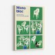 Poster Monobloc Five Squares Wall Art