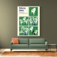 Poster Monobloc Five Squares Wall Art