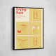 Drying Rack Wall Art
