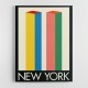 New York Twin Towers Wall Art