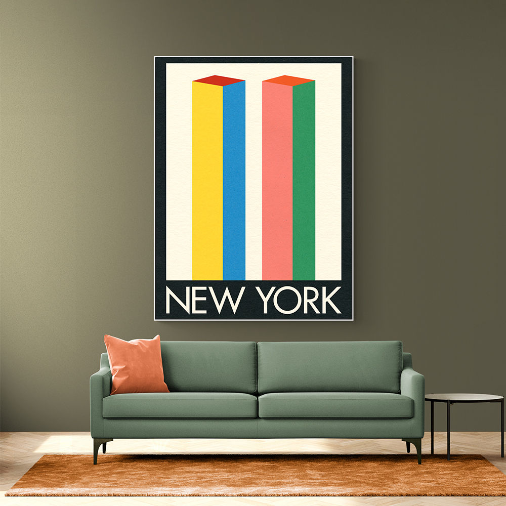 New York Twin Towers Wall Art