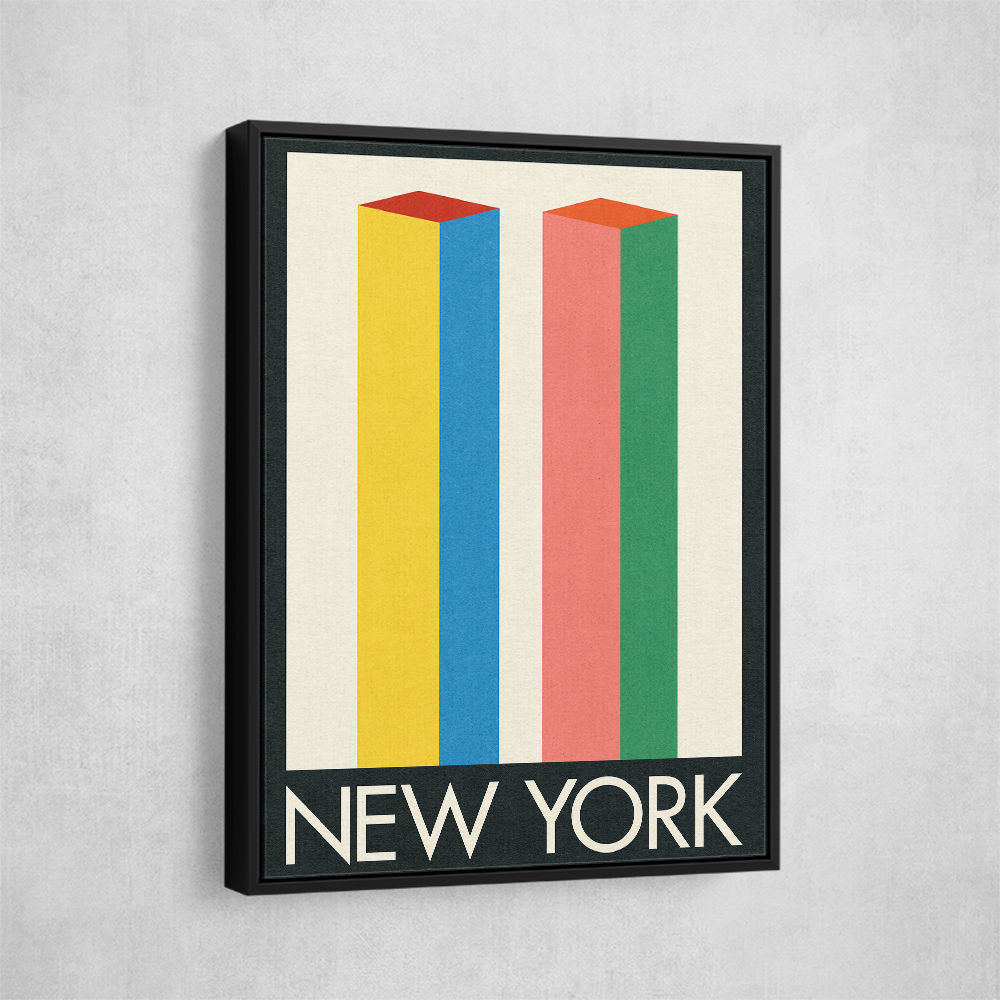 New York Twin Towers Wall Art