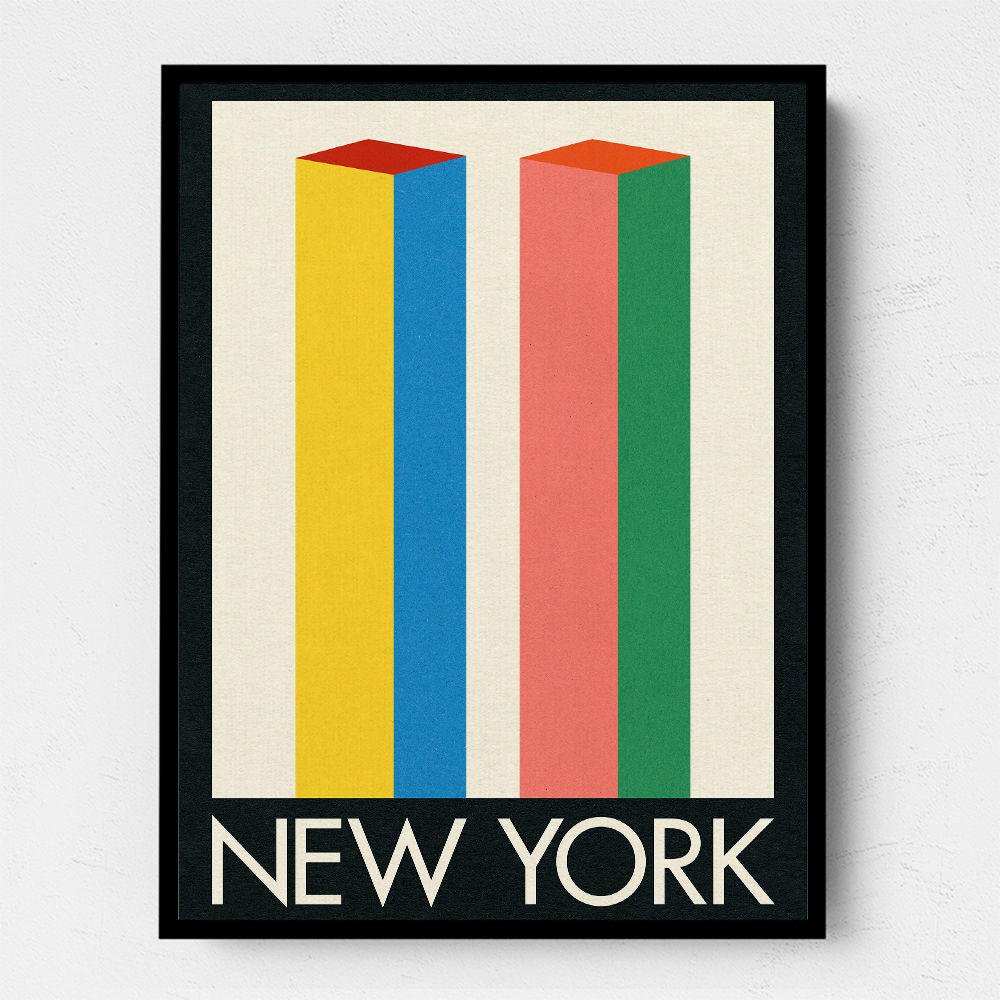 New York Twin Towers Wall Art