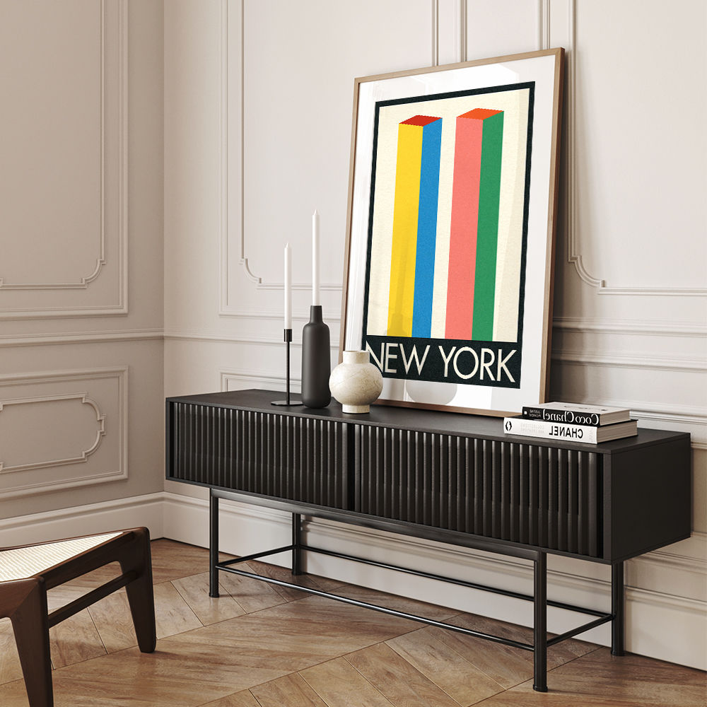 New York Twin Towers Wall Art