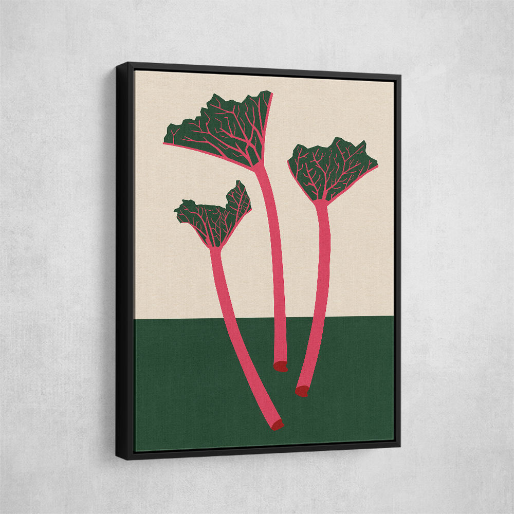 Swedish Garden Rhabarber Wall Art