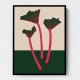 Swedish Garden Rhabarber Wall Art