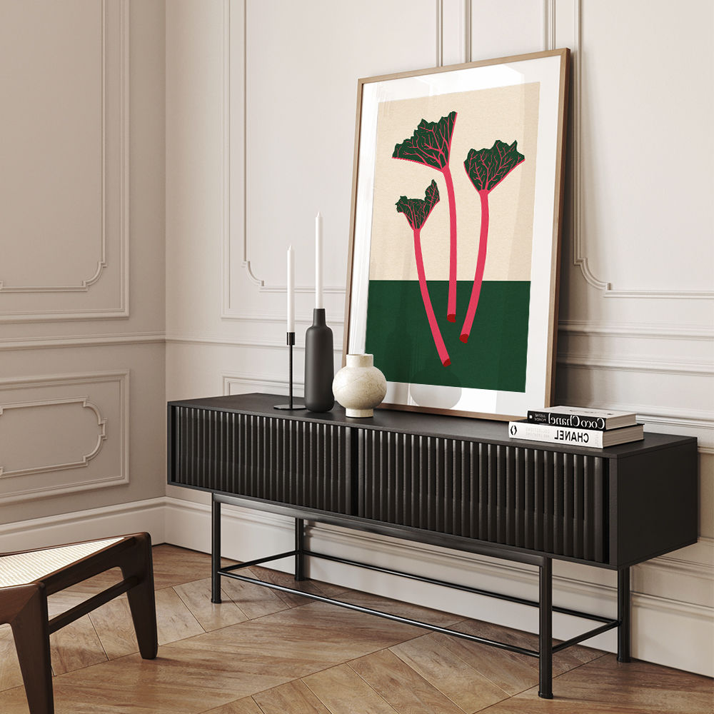 Swedish Garden Rhabarber Wall Art