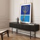 Wooden Badminton Rackets Wall Art