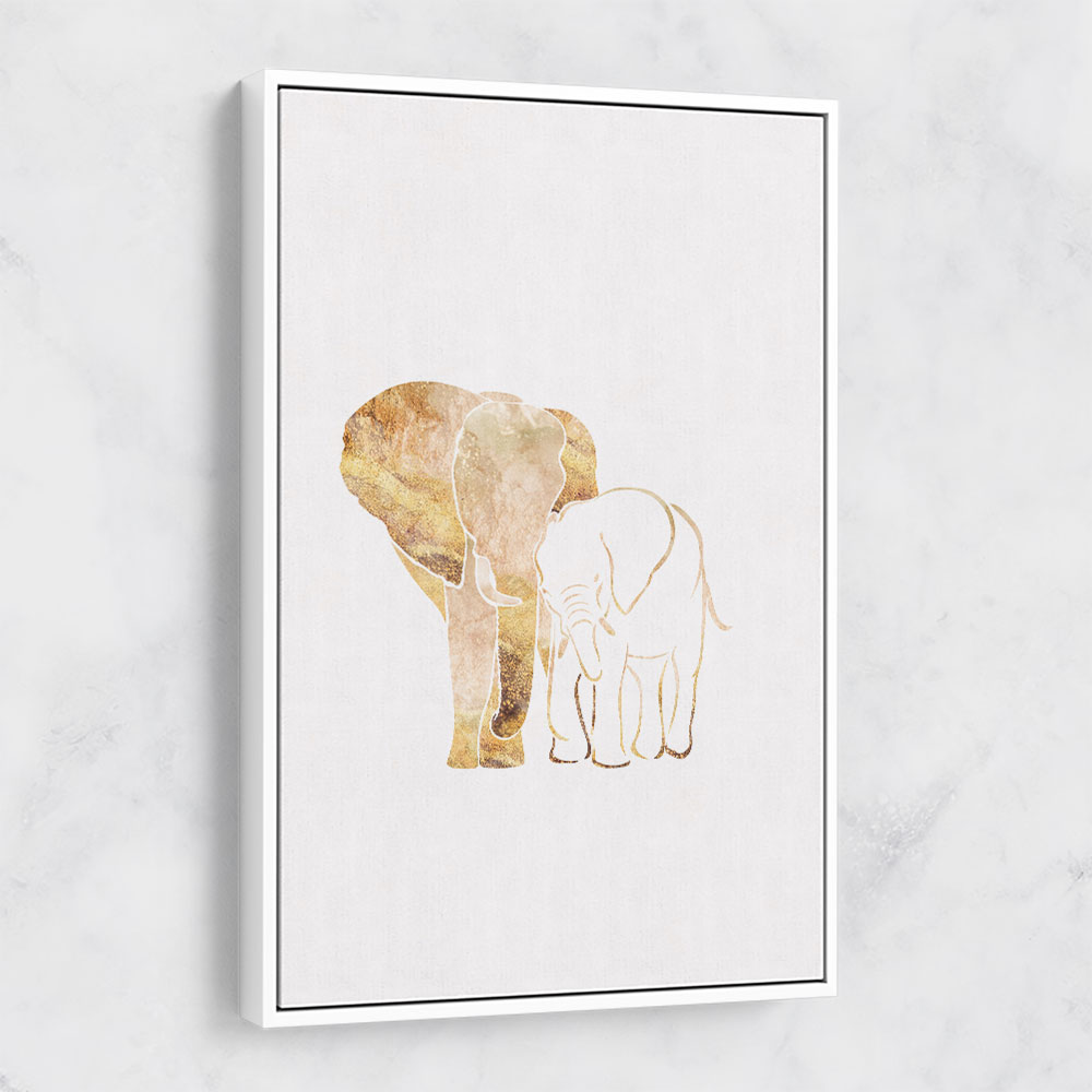 White Gold Elephants 2