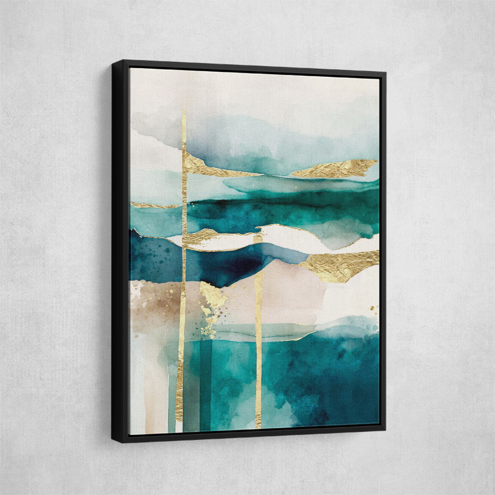 Gold Sky Abstract