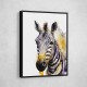Watercolor Zebra