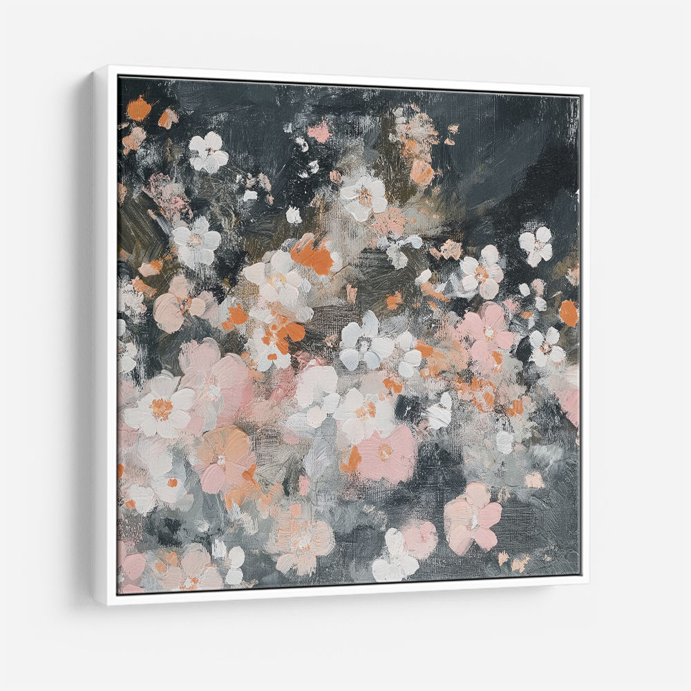 Floral Fusion Abstract