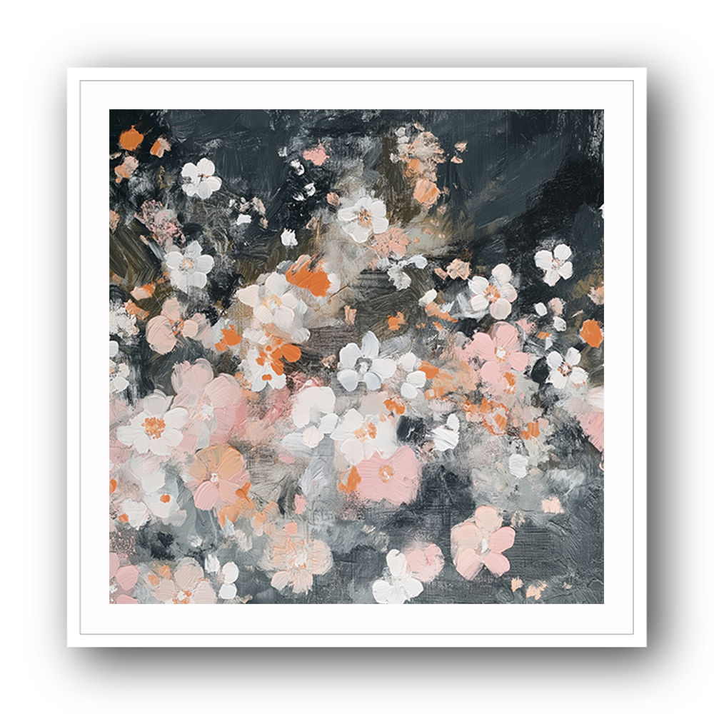 Floral Fusion Abstract