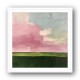 Pink Fields At Sunrise