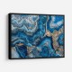 Blue Crystals With Gold 2