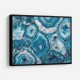 Blue Mineral Mosaic