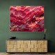 Red Mineral Mosaic