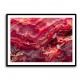 Red Mineral Mosaic