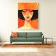 Lady In Orange