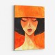 Lady In Orange
