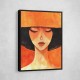 Lady In Orange