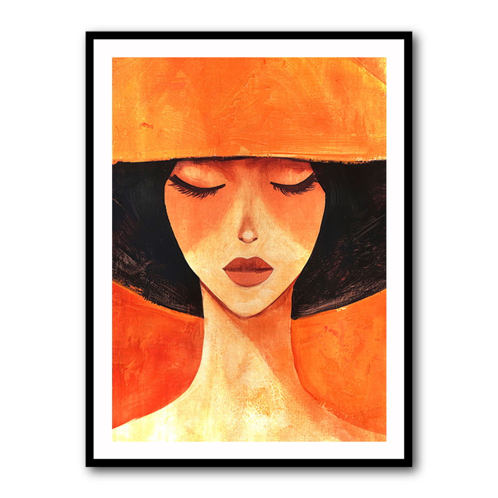 Lady In Orange