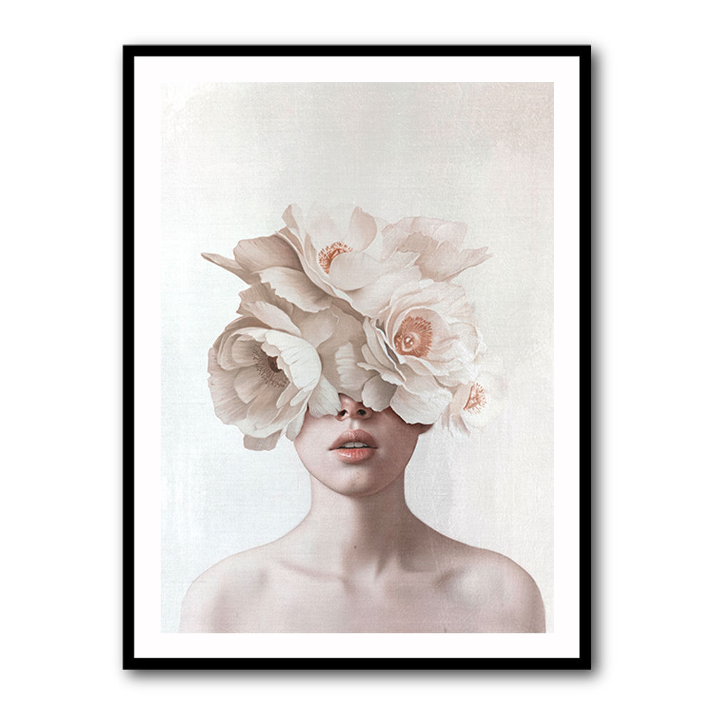 Pink Flower Lady
