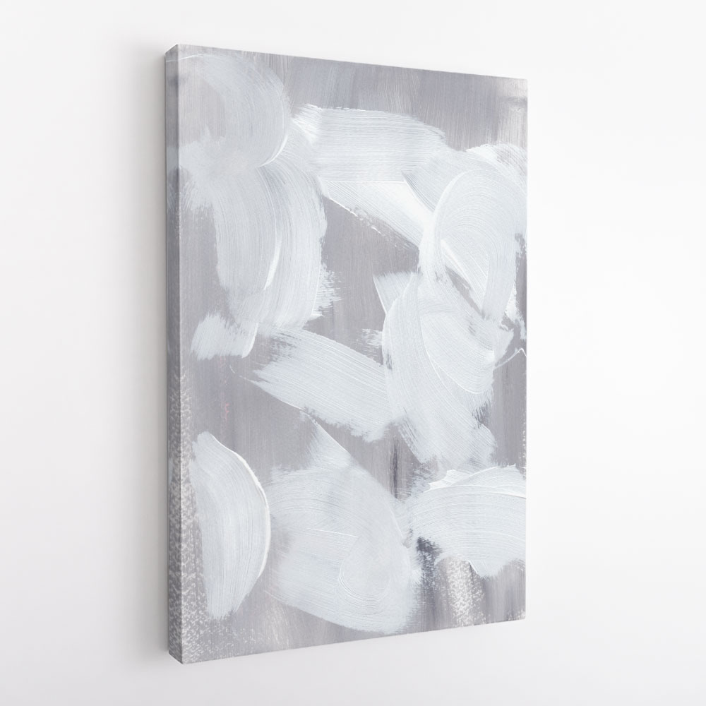 Grey touching White