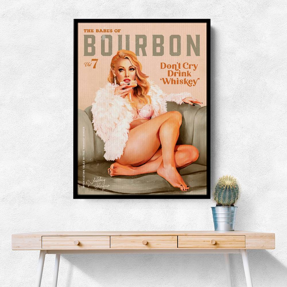 Babes of Bourbon Vol 7 Sexy Vintage Whiskey Pinup Girl