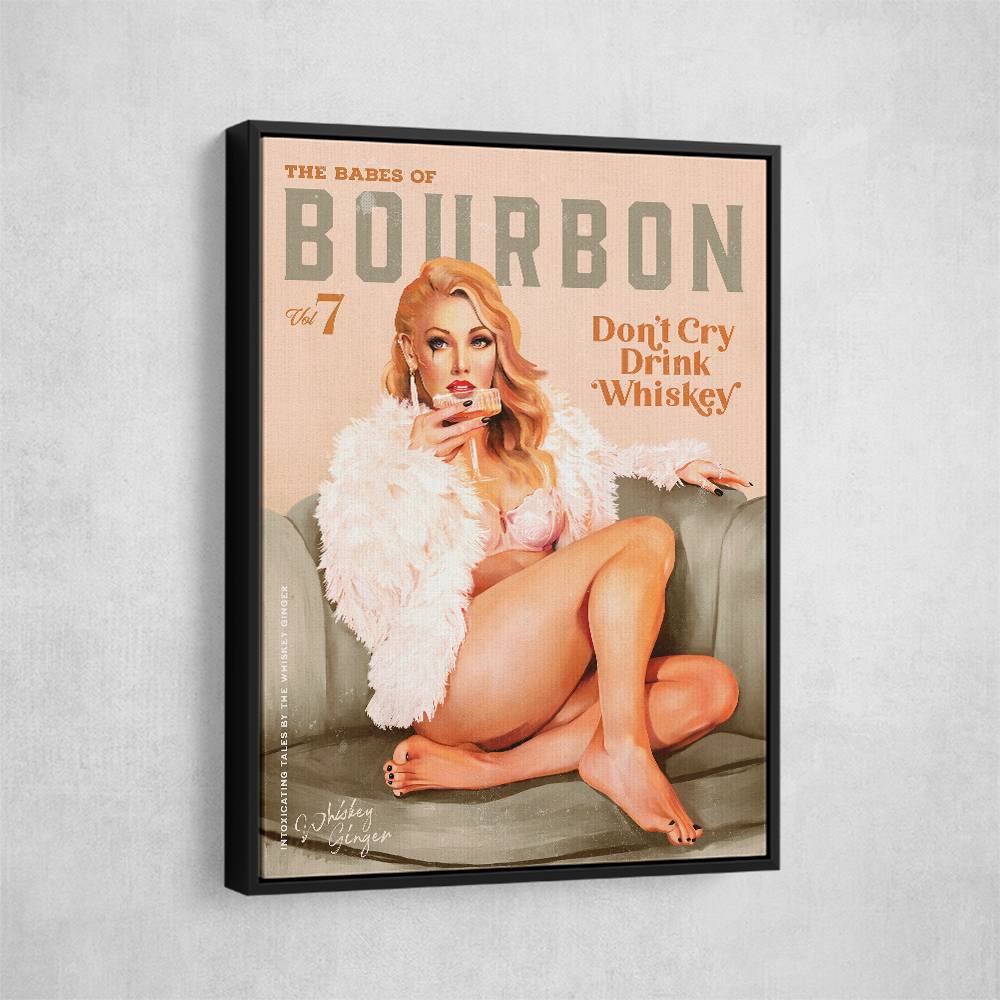 Babes of Bourbon Vol 7 Sexy Vintage Whiskey Pinup Girl