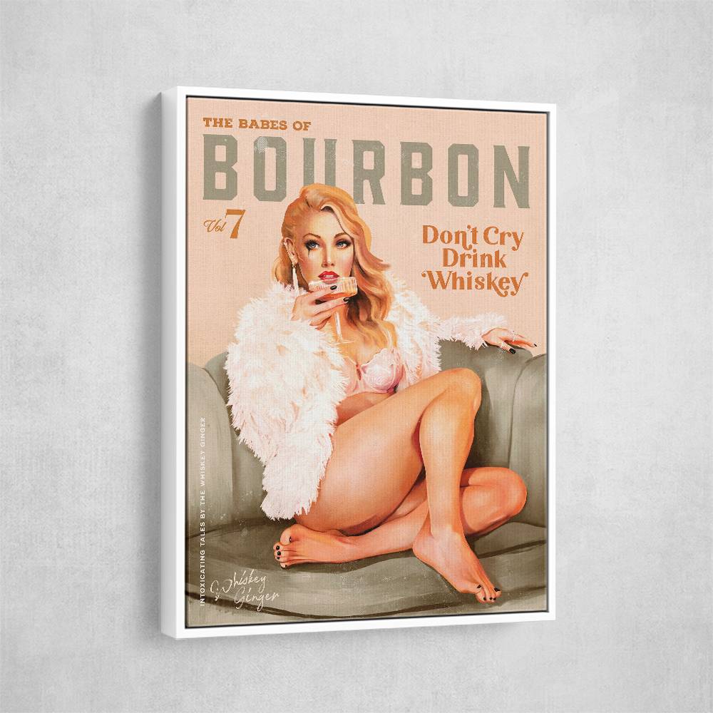 Babes of Bourbon Vol 7 Sexy Vintage Whiskey Pinup Girl