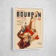 Babes Of Bourbon Vol 13 Rum Drinking Pinup Girl Art Wall Art