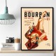 Babes Of Bourbon Vol 13 Rum Drinking Pinup Girl Art Wall Art
