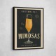Bottomless Mimosas Brunch Prosecco A Champagne Art Wall Art
