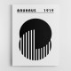 Bauhaus Wall Art A3