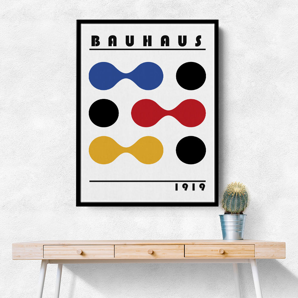 Bauhaus Wall Art A4