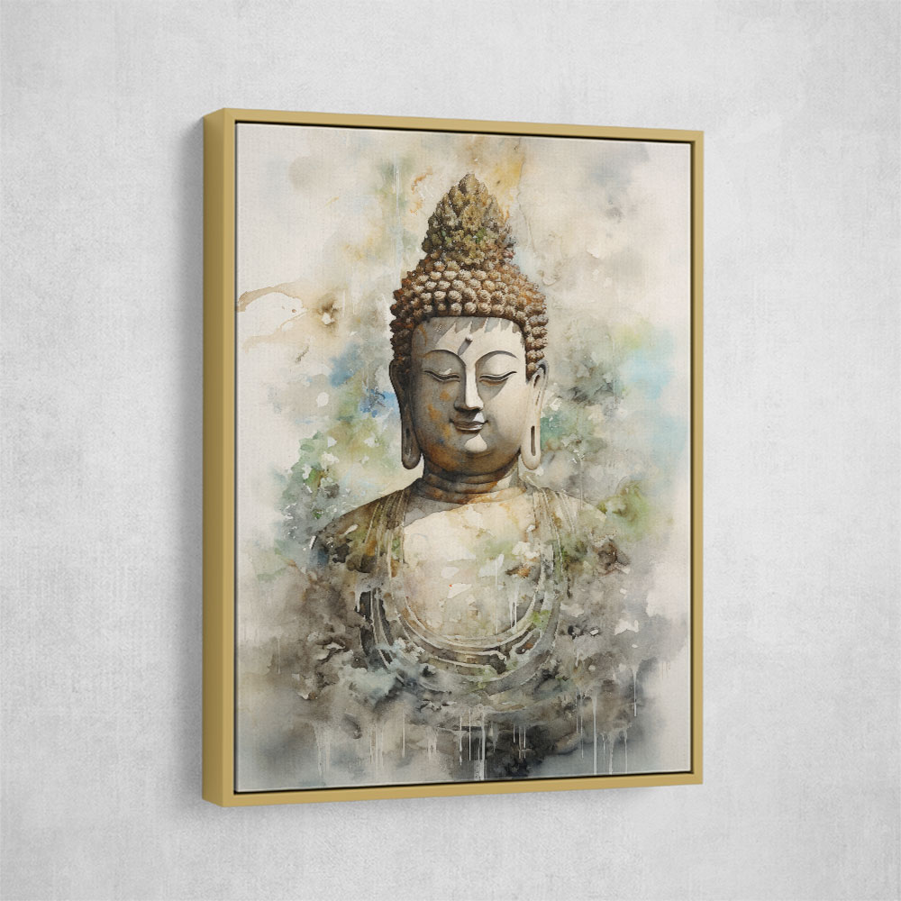 Buddha Water Color Wall Art