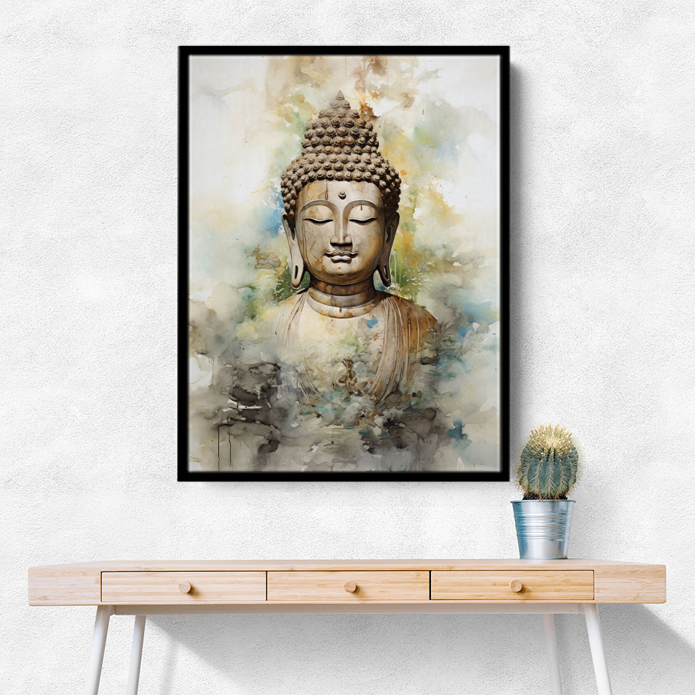 Buddha Water Color 2 Wall Art
