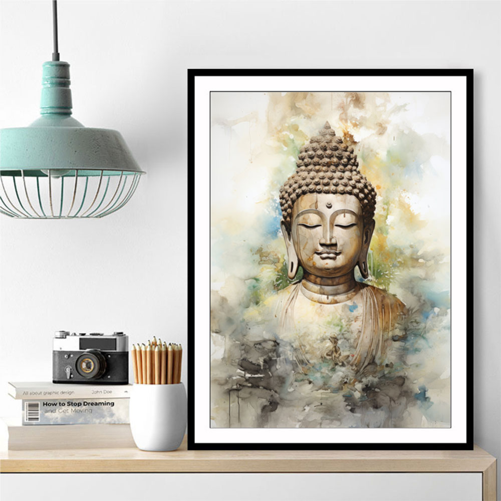 Buddha Water Color 2 Wall Art