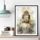Buddha Water Color 2 Wall Art