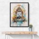 Buddha Water Color 3 Wall Art