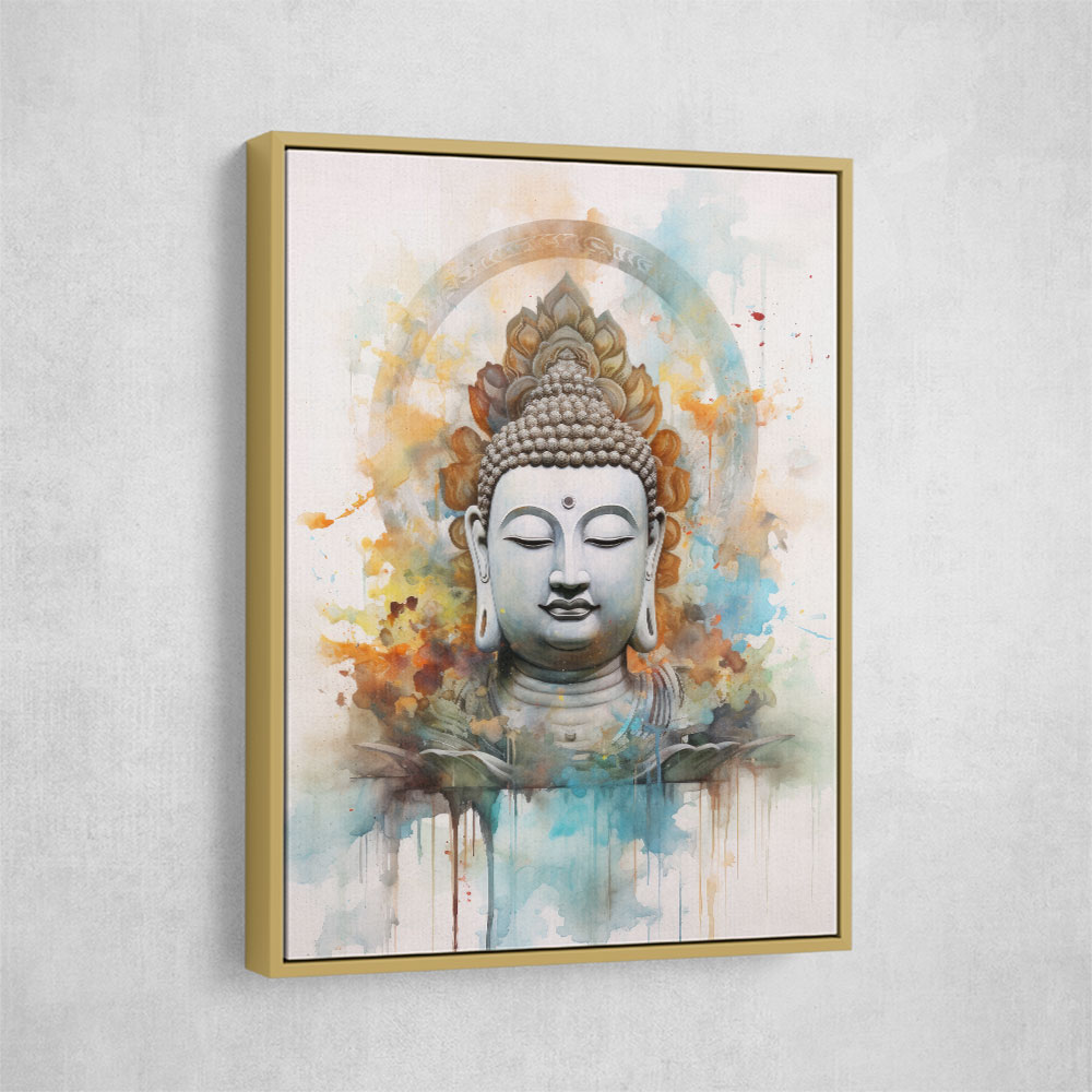 Buddha Water Color 3 Wall Art