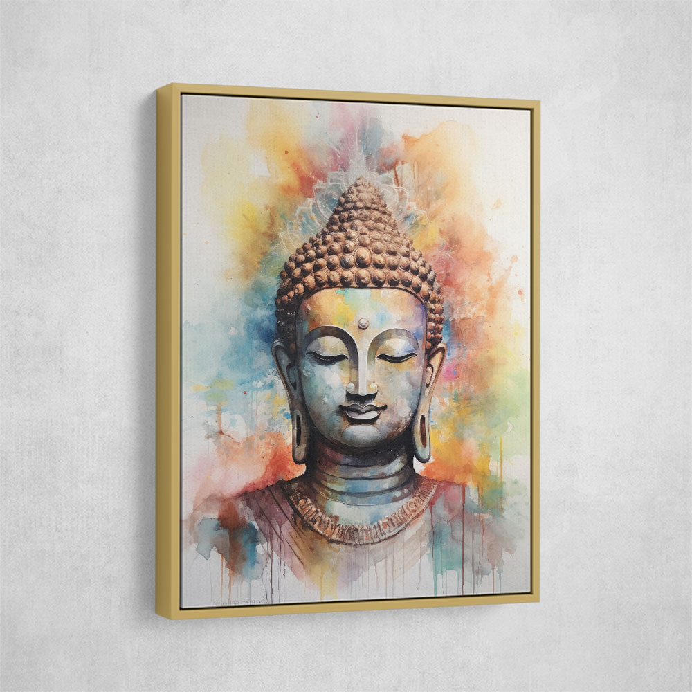 Buddha Water Color 4 Wall Art