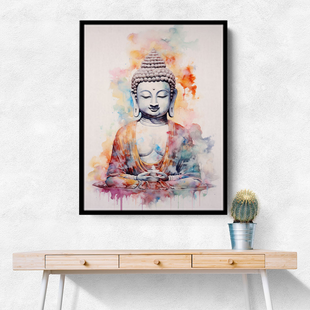 Buddha Water Color 5 Wall Art