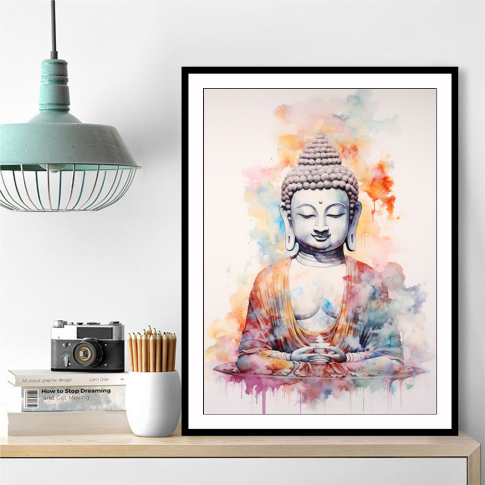 Buddha Water Color 5 Wall Art