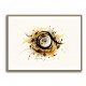 The Eye Calligraphy Wall Art