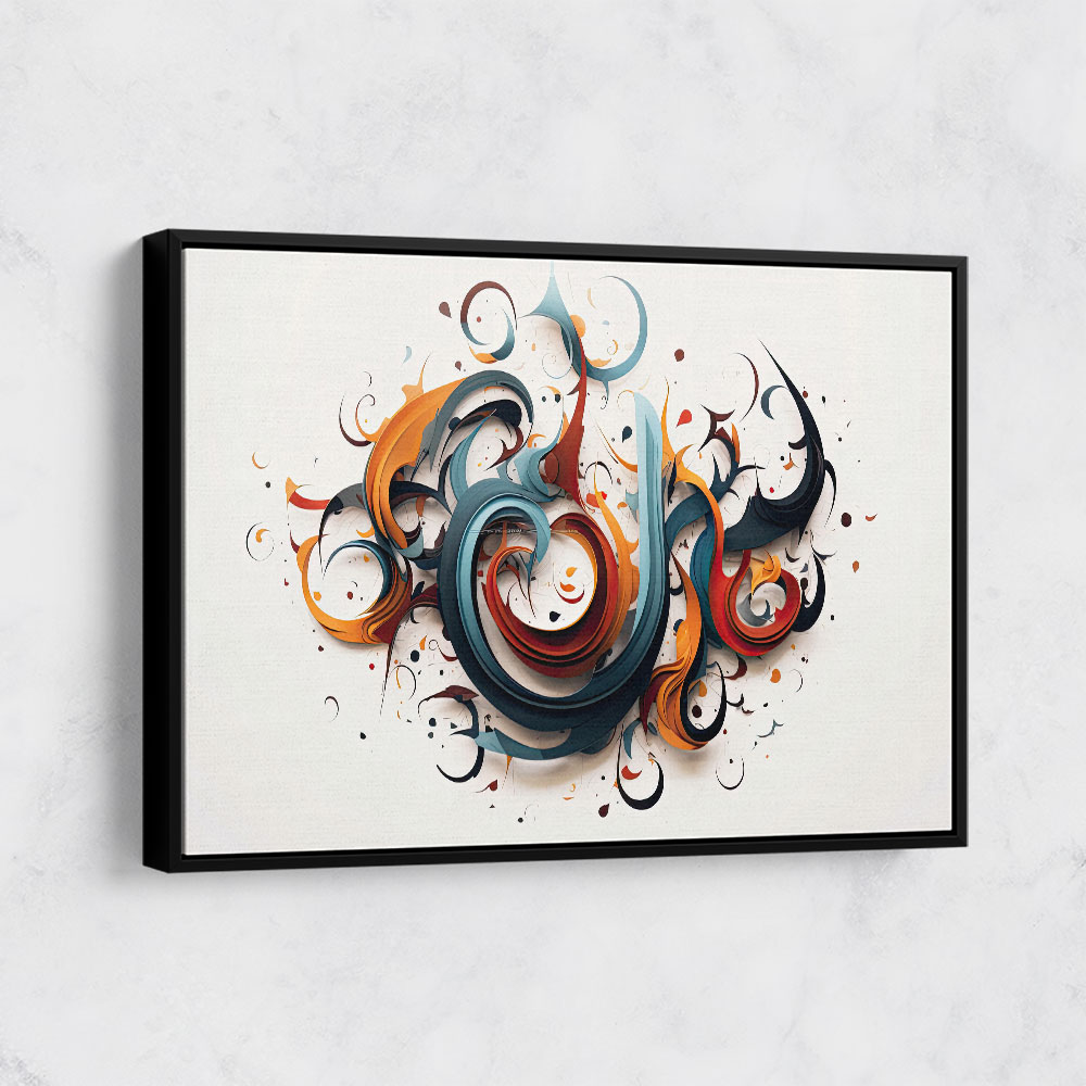 Abstract Calligraphy 9 Wall Art