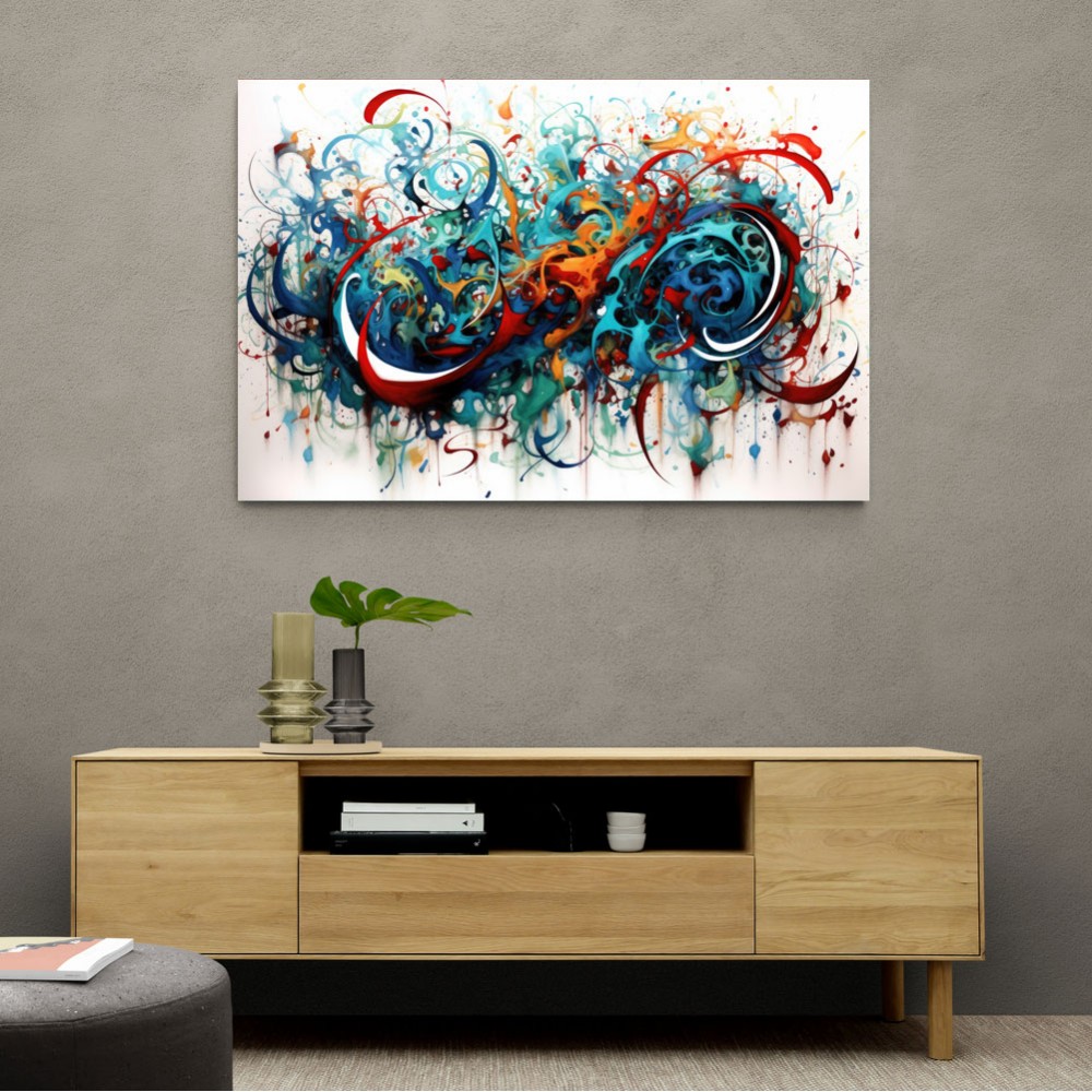 Abstract Calligraphy 13 Wall Art
